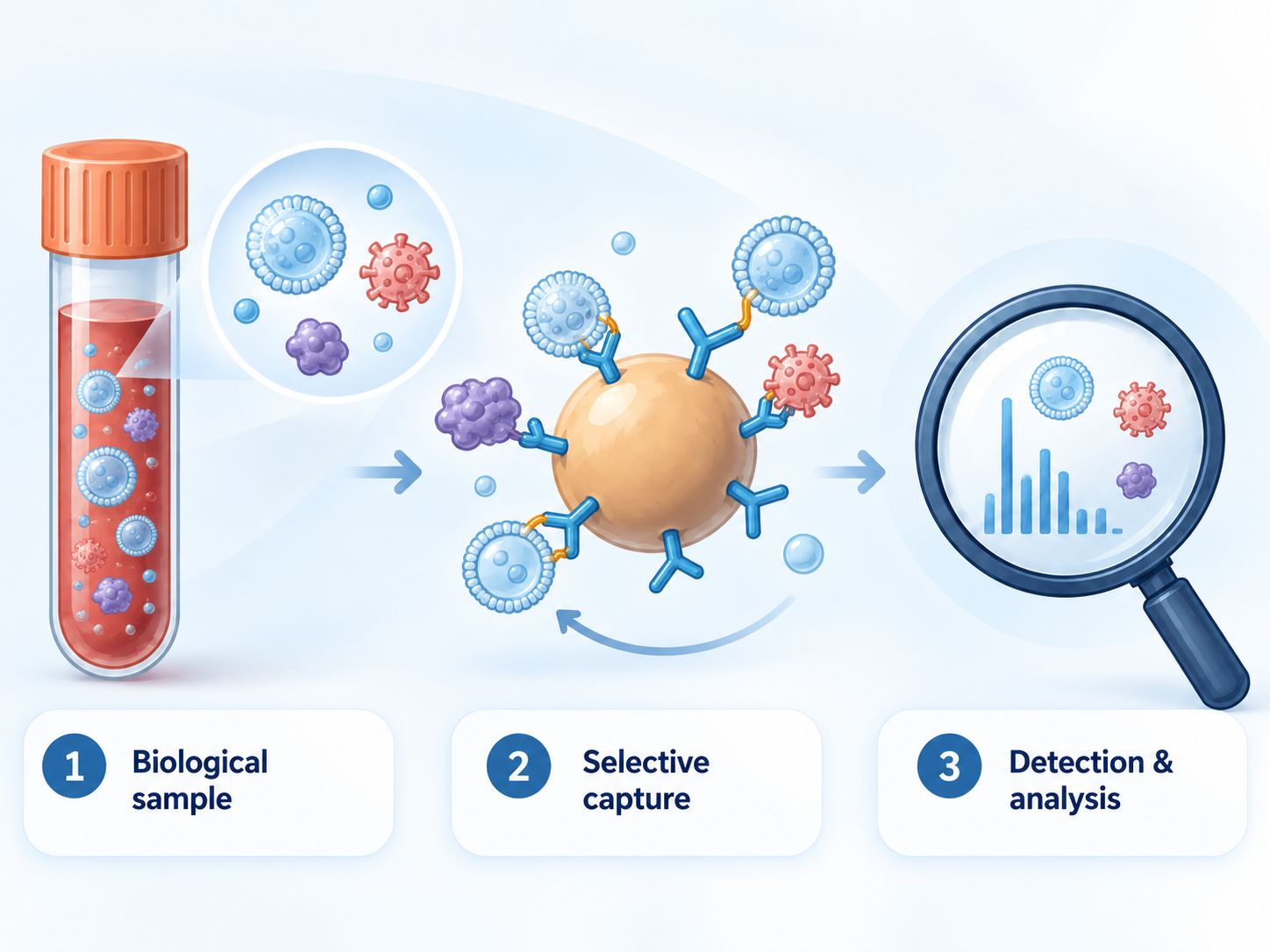 Microbeads for bioseparation and detection